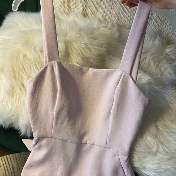ARITZIA WILFRED ECOULEMENT MINI DRESS, SIZE 0, LIGHT PINK - Picture 5 of 7